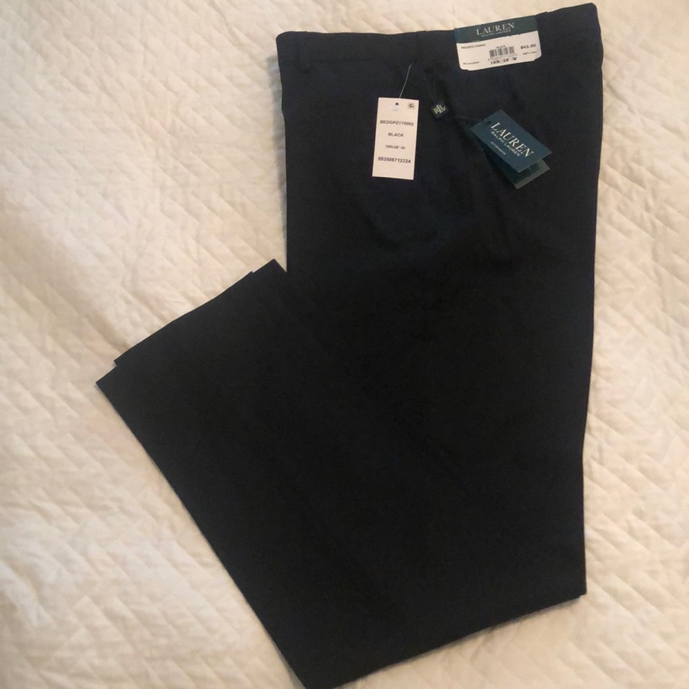 Lauren Ralph Lauren boys suit pants 16R/28W NWT